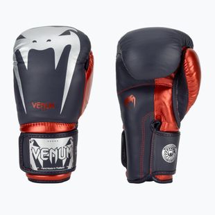 Venum Giant 3.0 bokso pirštinės tamsiai mėlynos/raudonos spalvos