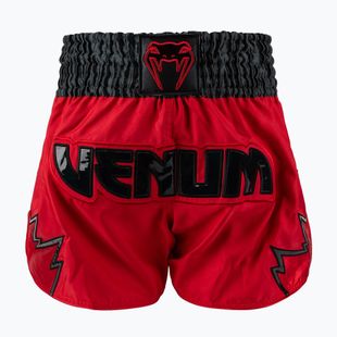 Vyriški treniruočių šortai Venum Inferno Muay Thai red/charcoal grey/black