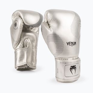 Bokso pirštinės Venum Nexus Boxing silver/black