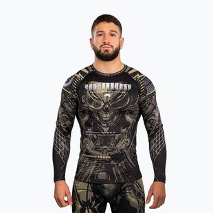 Rashguard ilgomis rankovėmis vyrams Venum Invader black/sand