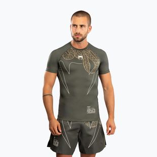 Vyriškas rashguard Venum Serpenti Rashguards khaki/bronze/ivory