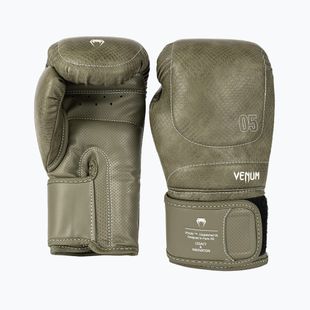 Bokso pirštinės Venum Impact Evo Scales Boxing army green