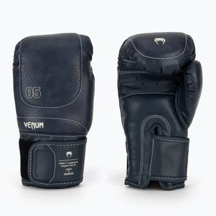 Bokso pirštinės Venum Impact Evo Scales Boxing midnight blue