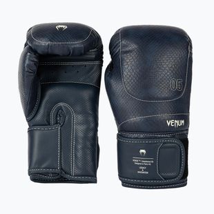 Bokso pirštinės Venum Impact Evo Scales Boxing midnight blue