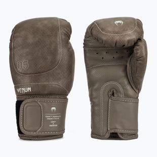 Bokso pirštinės Venum Impact Evo Scales Boxing brown