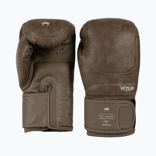 Bokso pirštinės Venum Impact Evo Scales Boxing brown