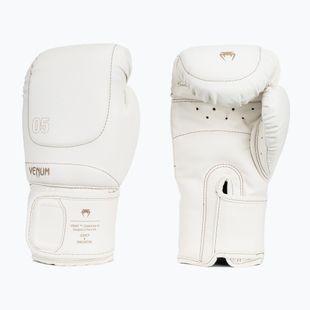 Bokso pirštinės Venum Impact Evo Scales Boxing ivory