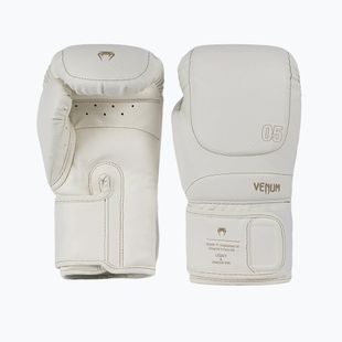 Bokso pirštinės Venum Impact Evo Scales Boxing ivory