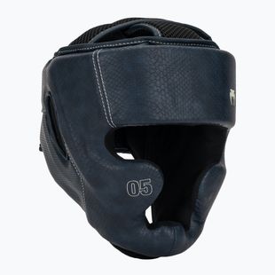 Bokso šalmas Venum Impact Evo Scales Headgear midnight blue