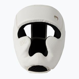 Bokso šalmas Venum Impact Evo Scales Headgear ivory