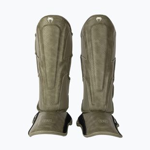 Blauzdų ir pėdų apsaugos Venum Impact Evo Scales Shinguards army green