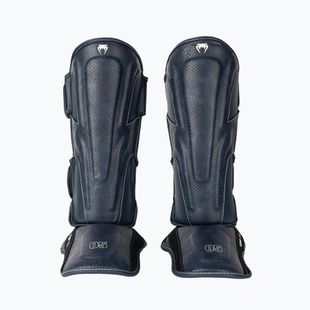 Blauzdų ir pėdų apsaugos Venum Impact Evo Scales Shinguards midnight blue