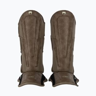 Blauzdų ir pėdų apsaugos Venum Impact Evo Scales Shinguards brown