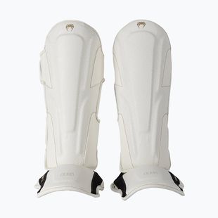 Blauzdų ir pėdų apsaugos Venum Impact Evo Scales Shinguards ivory