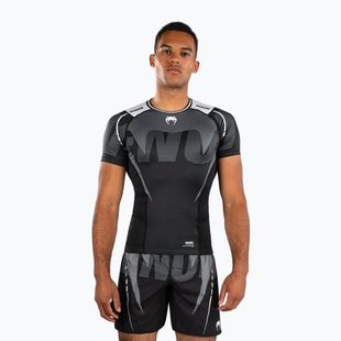 Vyriškas rashguard Venum Adrenaline Rashguard black/silver grey