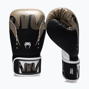 Bokso pirštinės Venum Adrenaline Boxing black/sand