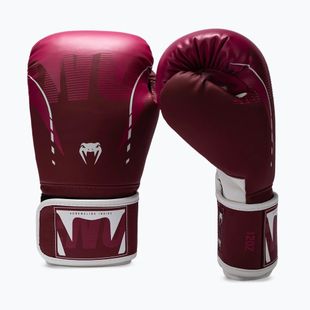 Bokso pirštinės Venum Adrenaline Boxing burgundy/pink