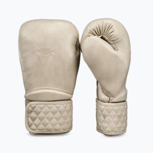 Bokso pirštinės Venum Impact Classic Boxing ivory