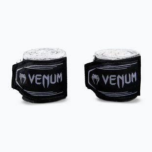 Bokso raiščiai Venum Bats Night Handwraps 200 cm black/white
