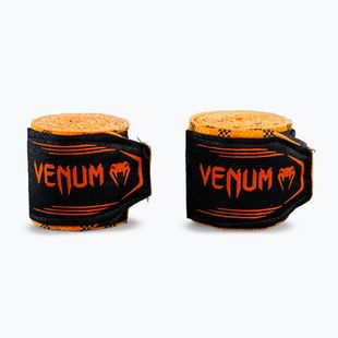 Bokso raiščiai Venum Tartan Handwraps 400 cm pumpkin