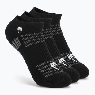 Kojinės Venum Vector No-Show 3 poros black/grey