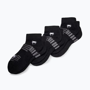 Kojinės Venum Vector Ankle 3 poros black/grey