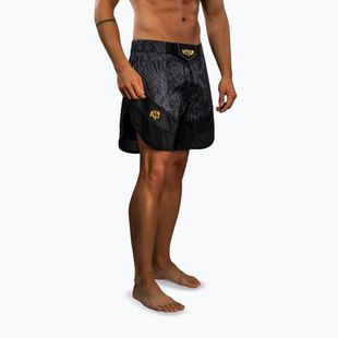 Vyriški treniruočių šortai Venum x Chimaev Fightshorts black/grey