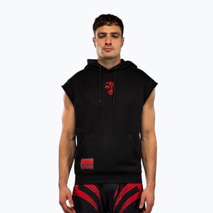 Vyriškas džemperis Venum x Mike Tyson Tiger Sleeveless Hoodie deep black/intense red