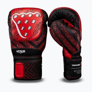 Bokso pirštinės Venum x TEKKEN 8 Kazuya Boxing red/black
