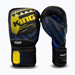 Bokso pirštinės Venum x TEKKEN 8 King Boxing black/yellow