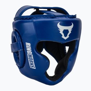 Bokso šalmas Venum Ringhorns Charger Headgear navy blue/red