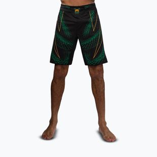 Vyriški treniruočių šortai Venum Matupa Fightshorts black/green/gold