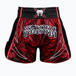 Vyriški treniruočių šortai Venum Wolf Attack Muay Thai Shorts black/red