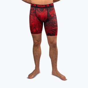 Vyriški treniruočių šortai Venum Wolf Attack Vale Tudo Shorts black/red