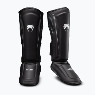 Blauzdų ir pėdų apsaugos Venum Streamline Shin black/white