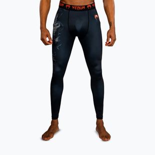 Vyriškos treniruočių kelnės Venum Thunder Dragon Spats Black/Grey/Copper