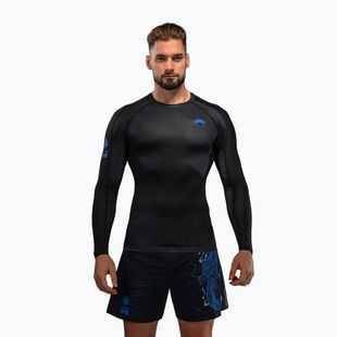 Marškinėliai ilgomis rankovėmis Venum Thunder Dragon black/royal blue