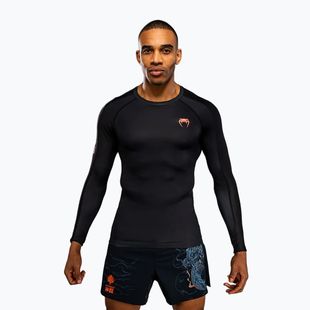 Marškinėliai ilgomis rankovėmis Venum Thunder Dragon black/grey/copper