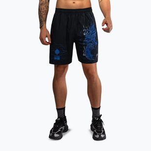Vyriški treniruočių šortai Venum Thunder Dragon Training Black/Royal Blue