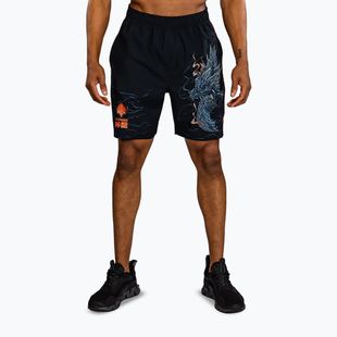 Vyriški treniruočių šortai Venum Thunder Dragon Training Black/Grey/Copper