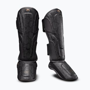 Blauzdų ir pėdų apsaugos Venum Impact Evo Scales Shin dark grey