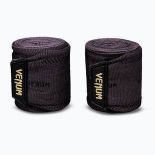 Bokso raiščiai Venum Impact Evo 400 cm dark purple