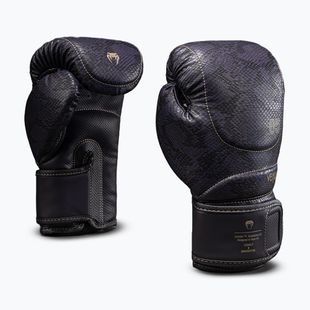Bokso pirštinės Venum Impact Evo Scales Boxing dark purple