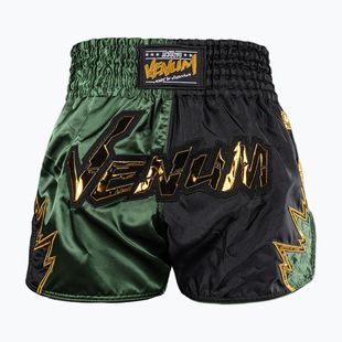Treniruočių šortai Venum Inferno 2.0 Muay Thai Black/Khaki