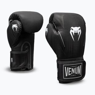 Bokso pirštinės Venum Stealth Boxing black/white