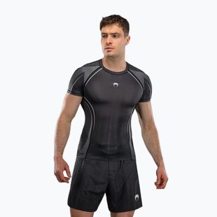 Vyriški marškinėliai Venum Stealth Rashguard black/white
