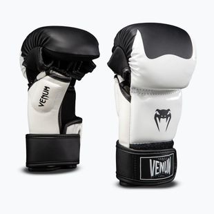 Sparingo pirštinės Venum Attack 2.0 Sparring black/white