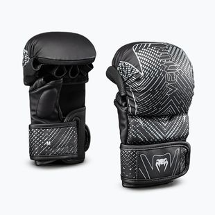 Sparingo pirštinės Venum Midnight Fury Sparring black/grey/silver