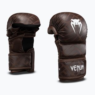 Sparingo pirštinės Venum Contender 1.5 XT 3D Sparring dark brown