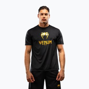 Vyriški marškinėliai Venum Classic Dry Tech black/gold